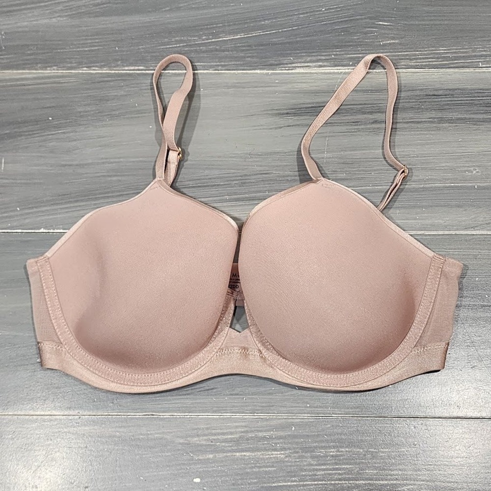 Soma Bra 32DD Lightly Lined Perfect Coverage Underwire T-Shirt Bra‎ Rose Beige